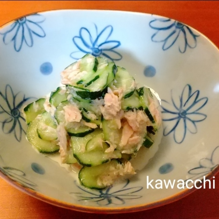 ツナの缶詰めで♡マヨポン無限きゅうり